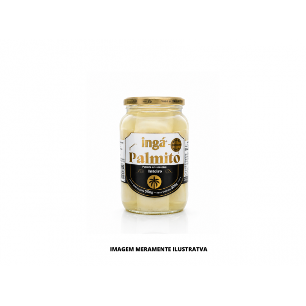 PALMITO - INGÁ - 300g PUPUNHA INTEIRO